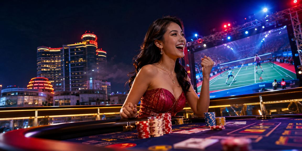 The sophisticated Live Casino baccarat experience — now available on mama4d, from anywhere