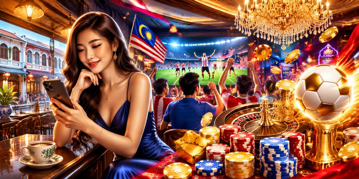 A cricket fan in Ipoh using the mama4d mobile platform to check odds and place bets