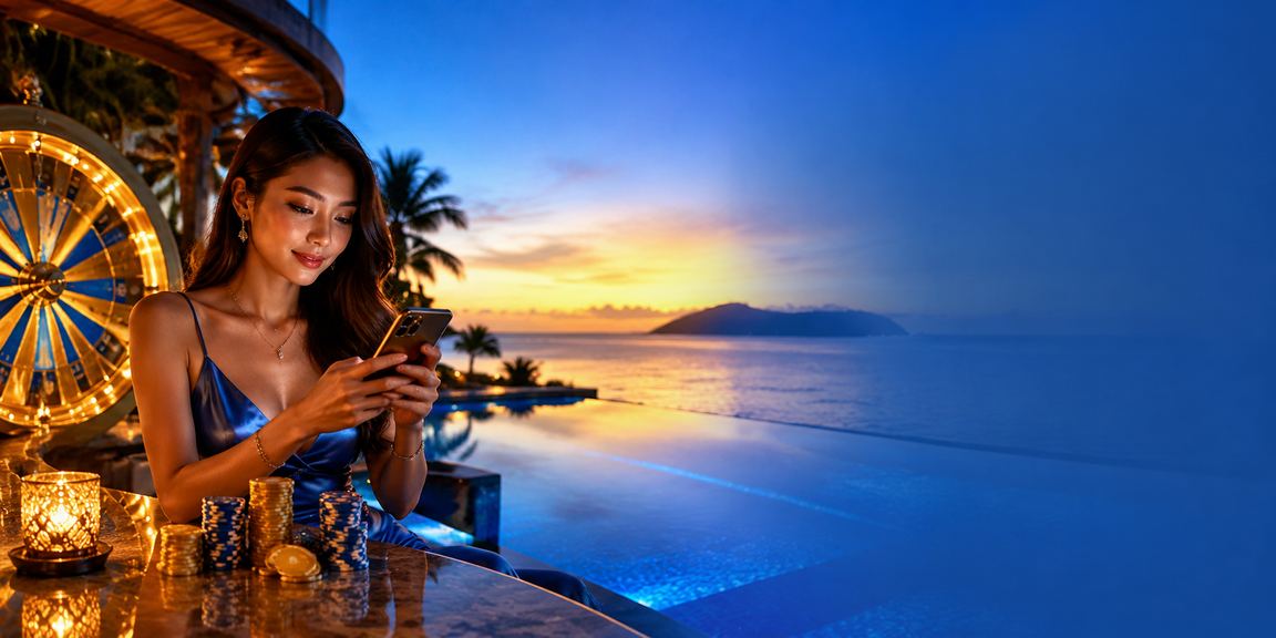 A lucky player in Kota Kinabalu enjoys an exciting casino session with great wins on mama4d